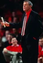 <center>Denny Crum enters his 30th<br>season at the helm.</center>