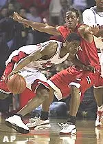 Reece Gaines scored 16 of his 20 points in the second and had a career-high eight assists to lead Louisville to a 79-67 win over Houston on Wednesday night.