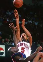 Marques Maybin recovered from a slow start to match a career-high 30 points and lead Louisville to a 73-63 win over DePaul on Saturday.