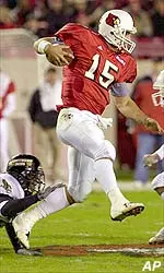 Dave Ragone completed 12 of 28 for 154 yards versus the Bearcats.
