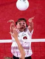 Roberson filled in at outside hitter for the injured Anastasia Zaitseva.