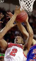 Ellis Myles grabbed 23 rebounds versus Tennessee State, a career-high.