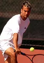 Senior Tvrtko Kujundzic won in singles and doubles in the Cards' 7-0 win over Michigan State