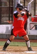 Senior Val Smith went three-for-six in Louisville's 11-10 win over Charlotte