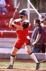 Catcher Lisa McMillan singled home a run in the Cards' 3-1 win over SLU.