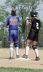 Coleen Coughlin had a pair of hits for Louisville.