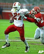 Senior RB Tony Stallings and his Cardinal teammates have been named preseason favorites by the league's sports information directors.