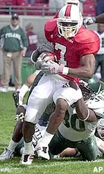 Senior running back Tony Stallings