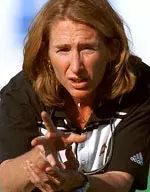 Field hockey coach Pam Bustin's team is ranked seventh in the nation