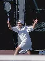 Sophomore Octavian Nicodim won the 'A' singles at the Louisville Fall Invitational