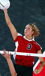 Mercer had a match-high seven blocks