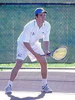 Junior Paulo Carvalho won in singles and doubles in the Cards' 4-0 win over ECU