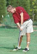 Sophomore Mark Anderson is tied for sixth after two rounds of play at the U of L Cardinal Intercollegiate.