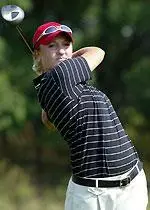 Meghan Little is tied for the lead after two rounds