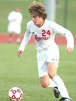 Freshman Clay Talley scores his first goal of the season
