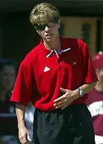 Softball coach Sandy Pearsall