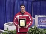 Sean Wilkinson was named Diver of the Meet.