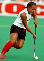 Senior Olivia Netzler scored in field hockey's game against Boston