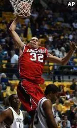 Francisco Garcia skies for two of his 15 points against South Florida.