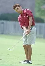 Senior Charlie Woo tied for third