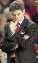 U of L Coach Rick Pitino will be without three players at Memphis on Wednesday.