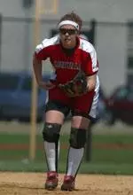 Sophomore Lacy Wood hit two home runs in softball's 16-2 win over Saint Louis