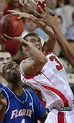 Francisco Garcia is a third-team All-America choice of Basketball Times.
