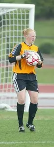 Cardinal keeper Meredith Miller made six saves against the Washington Freedom in Friday night's loss.