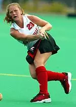 Senior field hockey player Casey Lehman earned CoSIDA Academic All-District IV honors