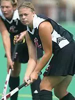 Senior Kimberly Hughes will lead the 2004 field hockey team in the Alumnae game
