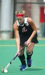 Senior Suzanne Irwin scored both goals in field hockey's 2-1 win over William & Mary