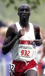U of L sophomore Wesley Korir