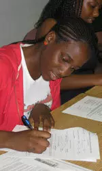 Lecia Brown helped lead her team to the State Semi-Finals.