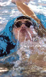 Vali Preda qualified second in the 400-IM prelims.