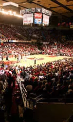 Freedom Hall, home of the Louisville Cardinals and site of Saturday's ESPN Gameday telecasts.