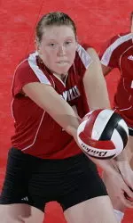 Ana Yartseva Stewart had eight blocks and five digs.