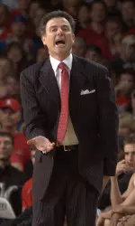 UofL head coach Rick Pitino
