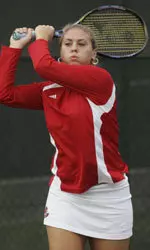 Maria Klokotzky plays No. 1 singles on the No. 74 ranked Cardinals.