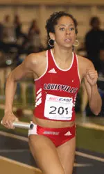 U of L freshman Heather Trimiew