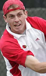 Jakob Gustafsson won singles and doubles to help the Cardinals advance in the NCAA Championship.