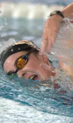 The Cardinals set three pool records during the meet against Cincinnati.