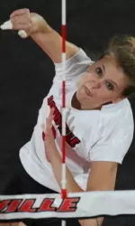 Tatyana Kolesnikova had 11 kills for the Cardinals.