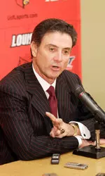 U of L head coach Rick Pitino