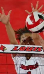 Rui Liu had three blocks and 18 digs for the Cardinals.