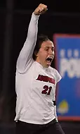 Allison Maffitt scored the winning goal in the 3-2 OT win over Indiana