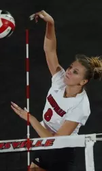 Tatyana Kolesnikova had a match-high 16 kills.