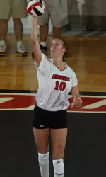 Jana Matiasovska had 15 kills for the Cardinals.