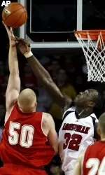 U of L sophomore Derrick Caracter