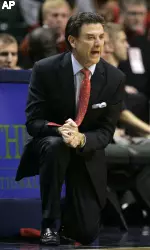 U of L head coach Rick Pitino
