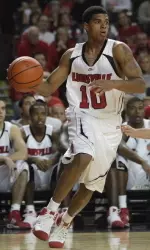 U of L sophomore G Edgar Sosa